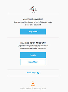 Step 2a Online Bill Process - Payment Site